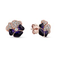 Orecchini Pandora Donna in Lega metallica Zirconia 280781C01 - 280781C01